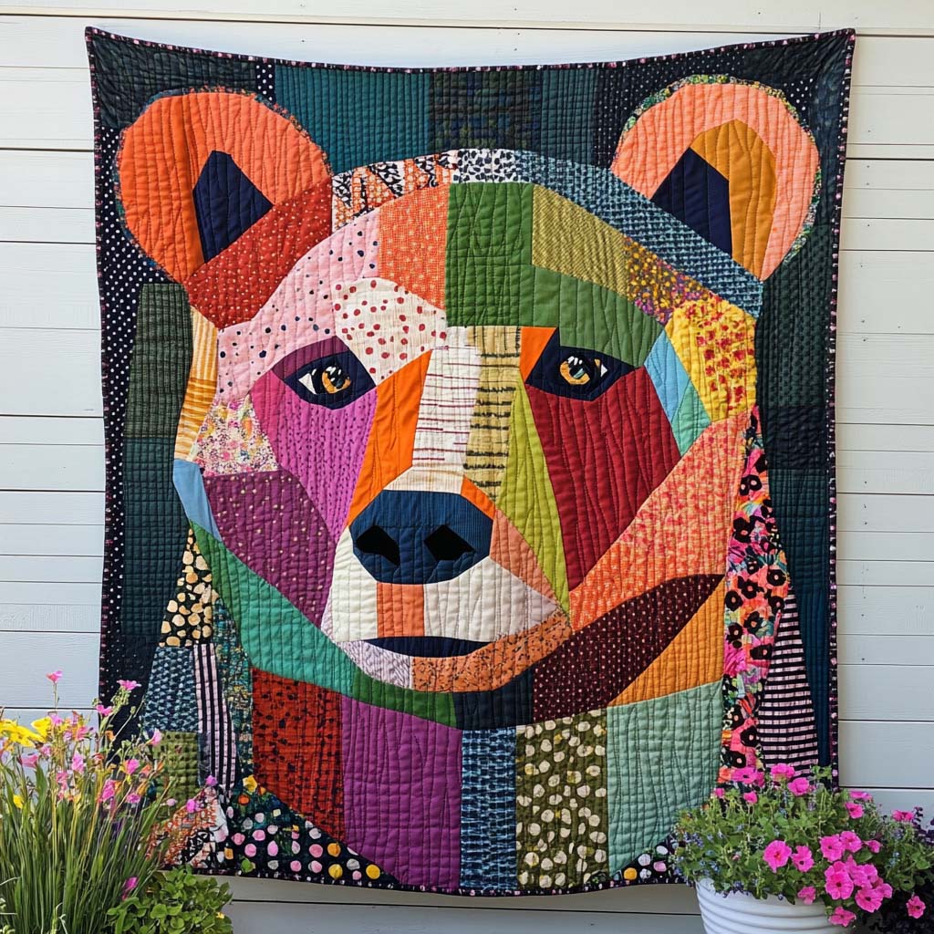 Mystic Pine Roam Quilted Blanket Best Couch Throw Blanket Gift Ideas For Bear Lovers - Marykun