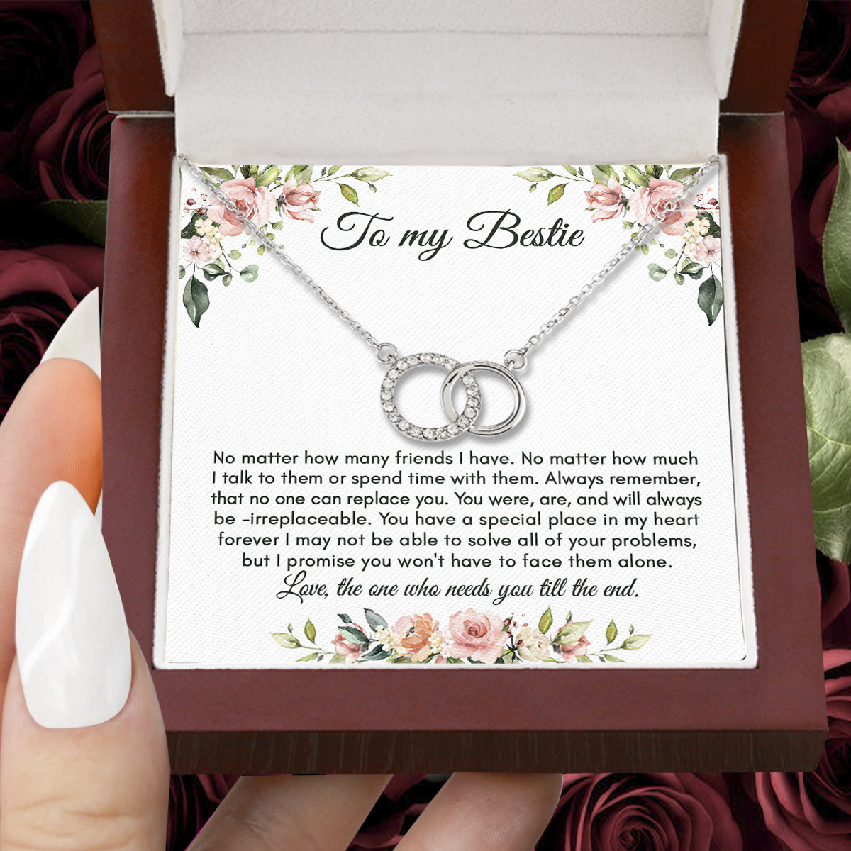 No Matter How Many Friends I Have, Pair Perfect Necklace, Gift For Bestie, Best Friend Necklace