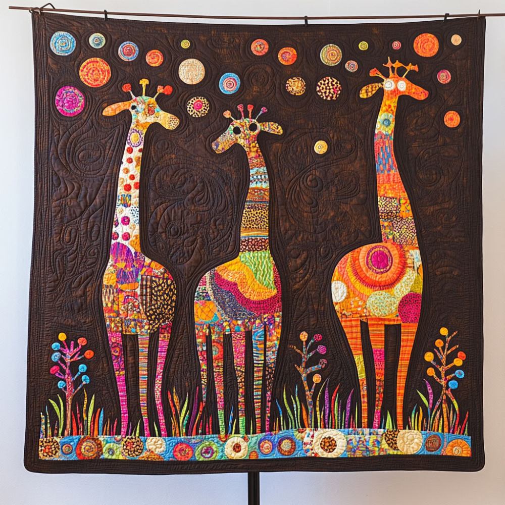 Painted Wildlife Quilted Blanket Cool Throw Blanket Unique Raven Theme Gifts - Marykun
