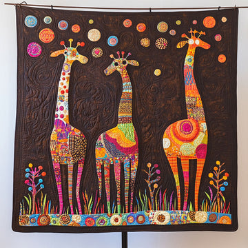 Painted Wildlife Quilted Blanket Cool Throw Blanket Unique Raven Theme Gifts - Marykun
