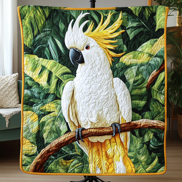 Parrot Dreams Quilted Blanket Cute Bedroom Decor Gift Ideas For Parrot Lovers - Marykun