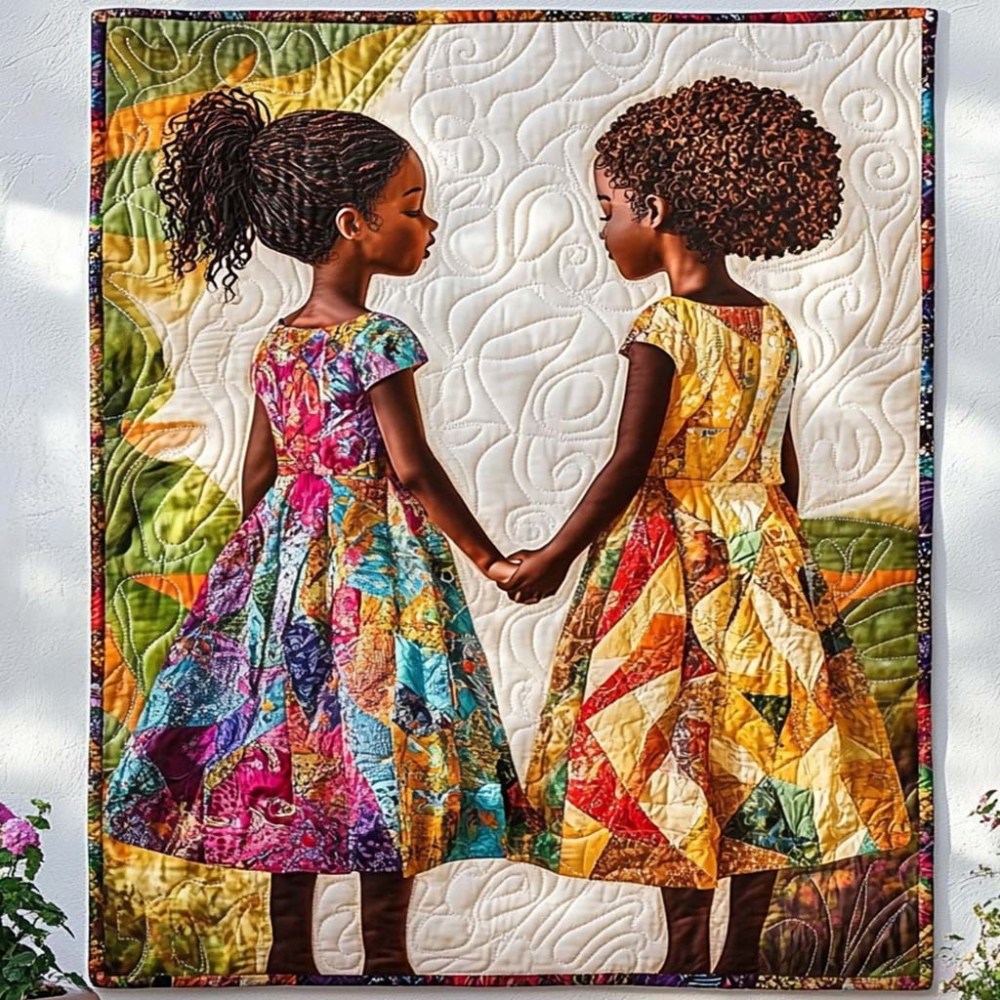 Patchwork Love Quilted Blanket Best Couch Throw Blanket Spooky Gifts For Her - Marykun