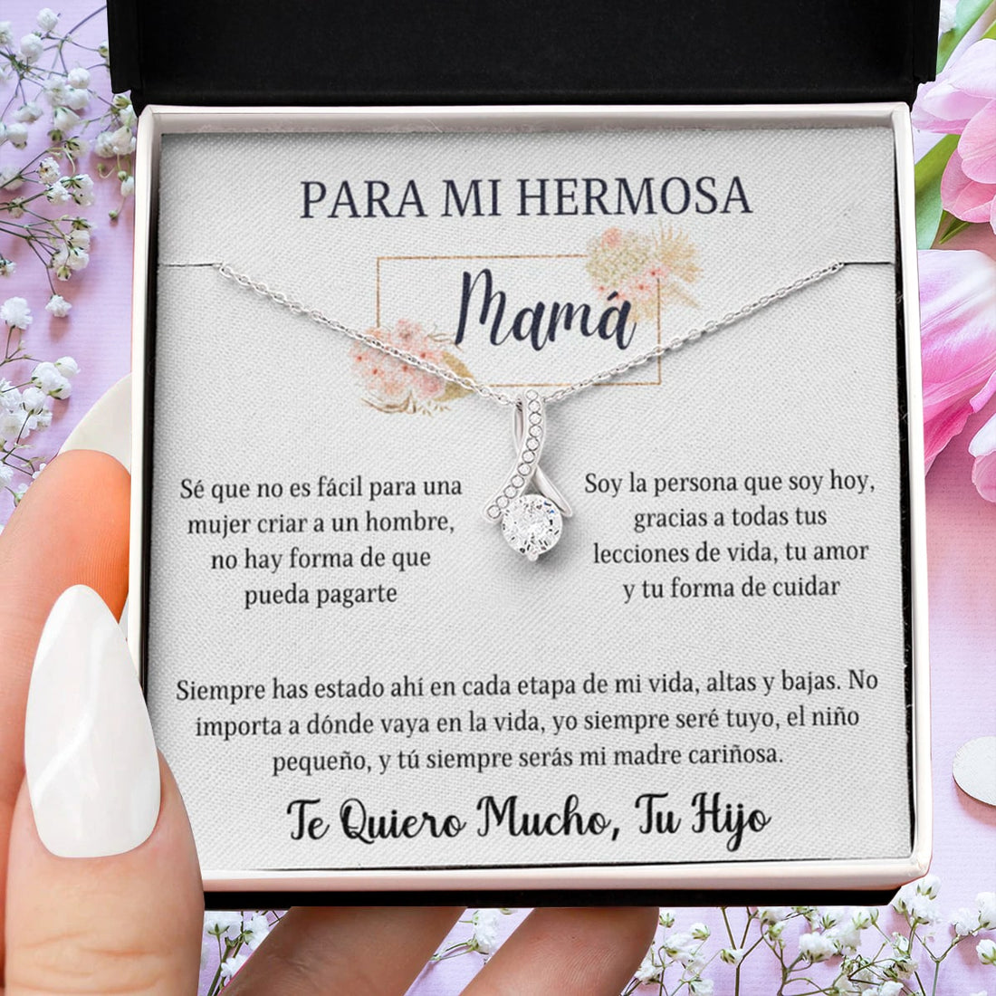 Mother's Day Gift for Mom/Regalo del día de la madre para mamá - y tú siempre serás mi madre cariñosa