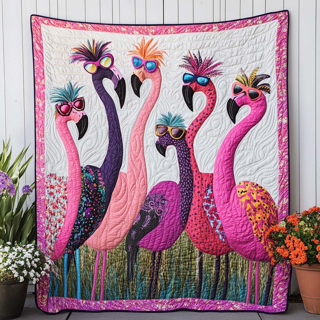 Pink Shenanigans Quilted Blanket Holiday Throw Blanket Best Gifts For Dragon Lovers - Marykun