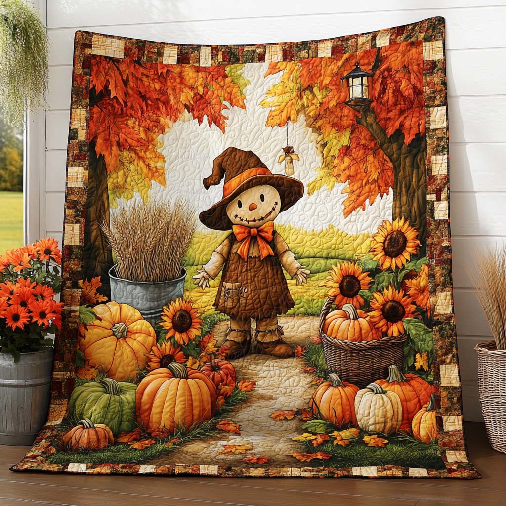 Rustic Autumn Meadow Quilted Blanket Autumn Throw Blanket Suggestions For Family Christmas Gifts - Marykun