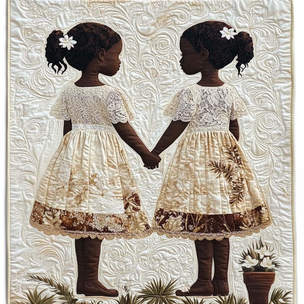 Sisterly Grace Quilted Blanket Holiday Throw Blanket Christian Christmas Gift Ideas - Marykun