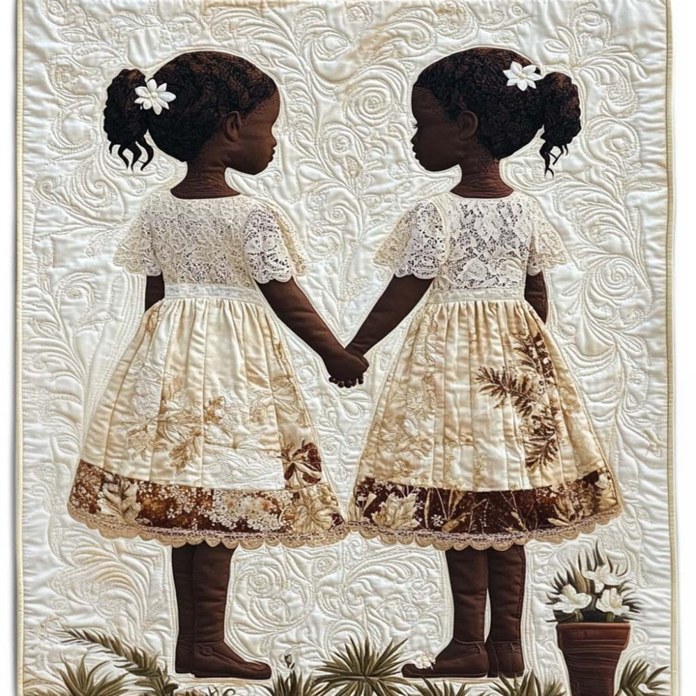 Sisterly Grace Quilted Blanket Holiday Throw Blanket Christian Christmas Gift Ideas - Marykun