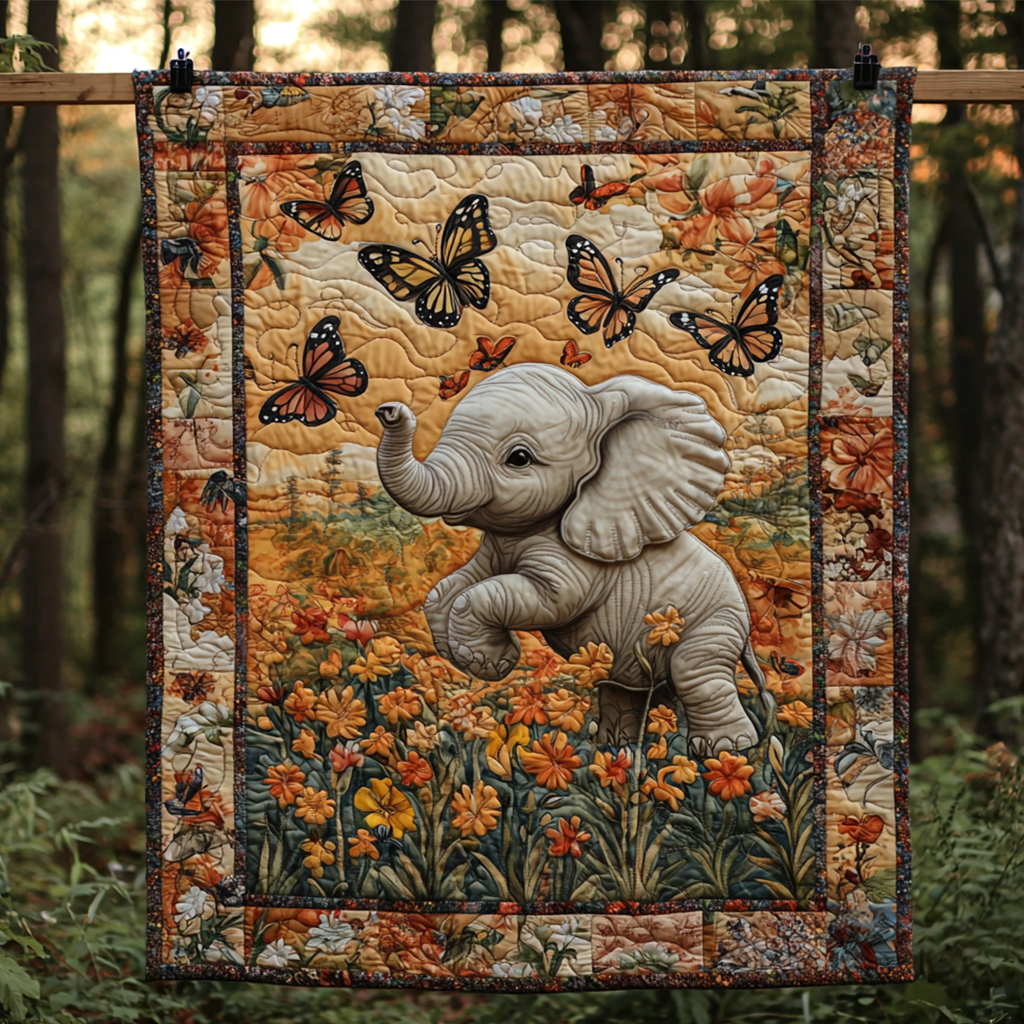 Small but Mighty Quilted Blanket Bedroom Xmas Decor Bear Gifts For Him Her - Marykun