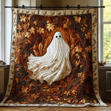 Spooky Stroll Quilted Blanket Horror Themed Blankets Faith Based Gifts For Her - Marykun