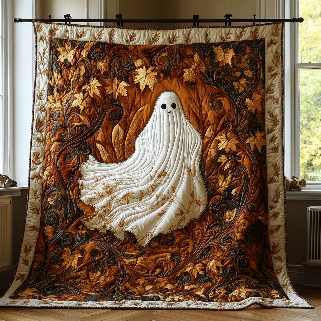 Spooky Stroll Quilted Blanket Horror Themed Blankets Faith Based Gifts For Her - Marykun