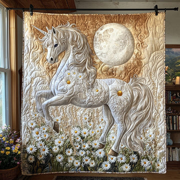 Starlight Unicorn Quilted Blanket Sofa Couch Throw Blanket Gifts For Duck Lovers - Marykun