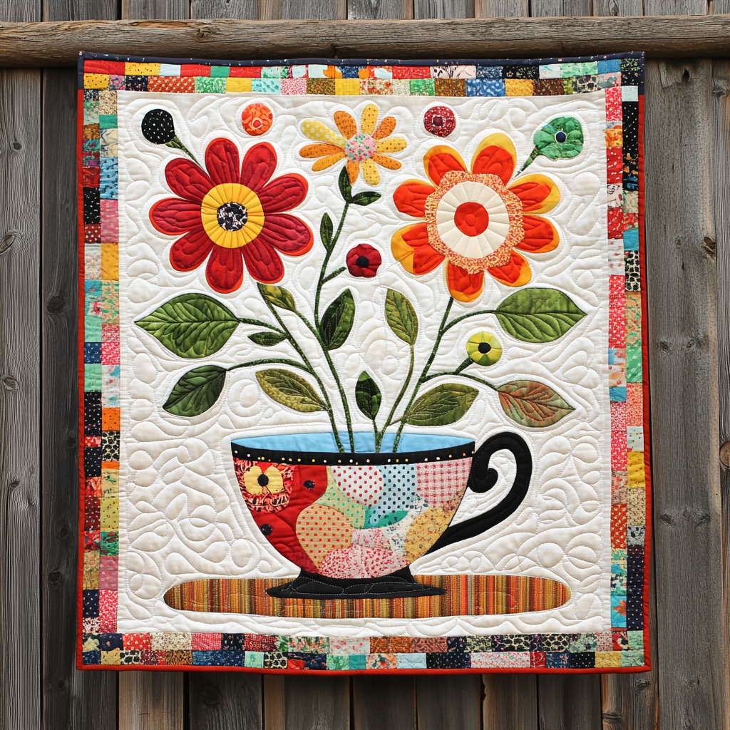 Sunny Steep Quilted Blanket Christmas Throw Blanket Best Mexican Gifts - Marykun