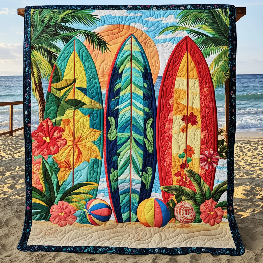 Sunset Ride Quilted Blanket Christmas Throw Blanket Unique Cat Gifts For Cat Lovers - Marykun