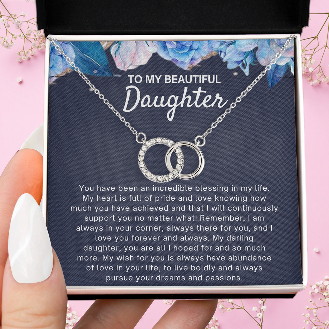 You Have Been An Incredible Blessing In My Life - Pair Perfect Necklace, Gift For Daughter