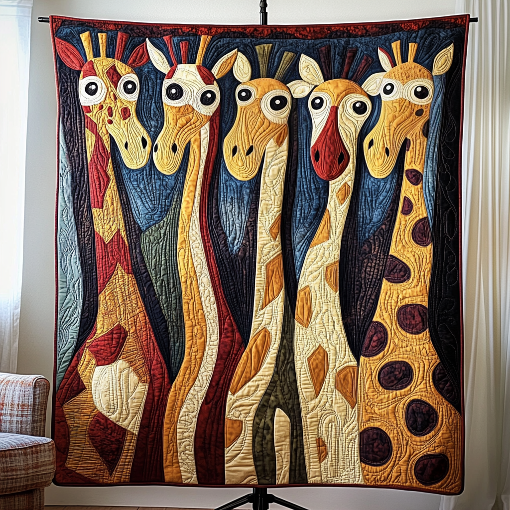 Tall Smiles Quilted Blanket Best Throw Blanket Top Gifts For Elephant Lovers - Marykun