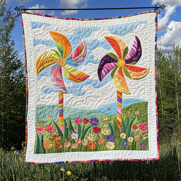 Twirl Serenity Quilted Blanket Bedroom Xmas Decor Gifts For Someone Who Loves Nature - Marykun