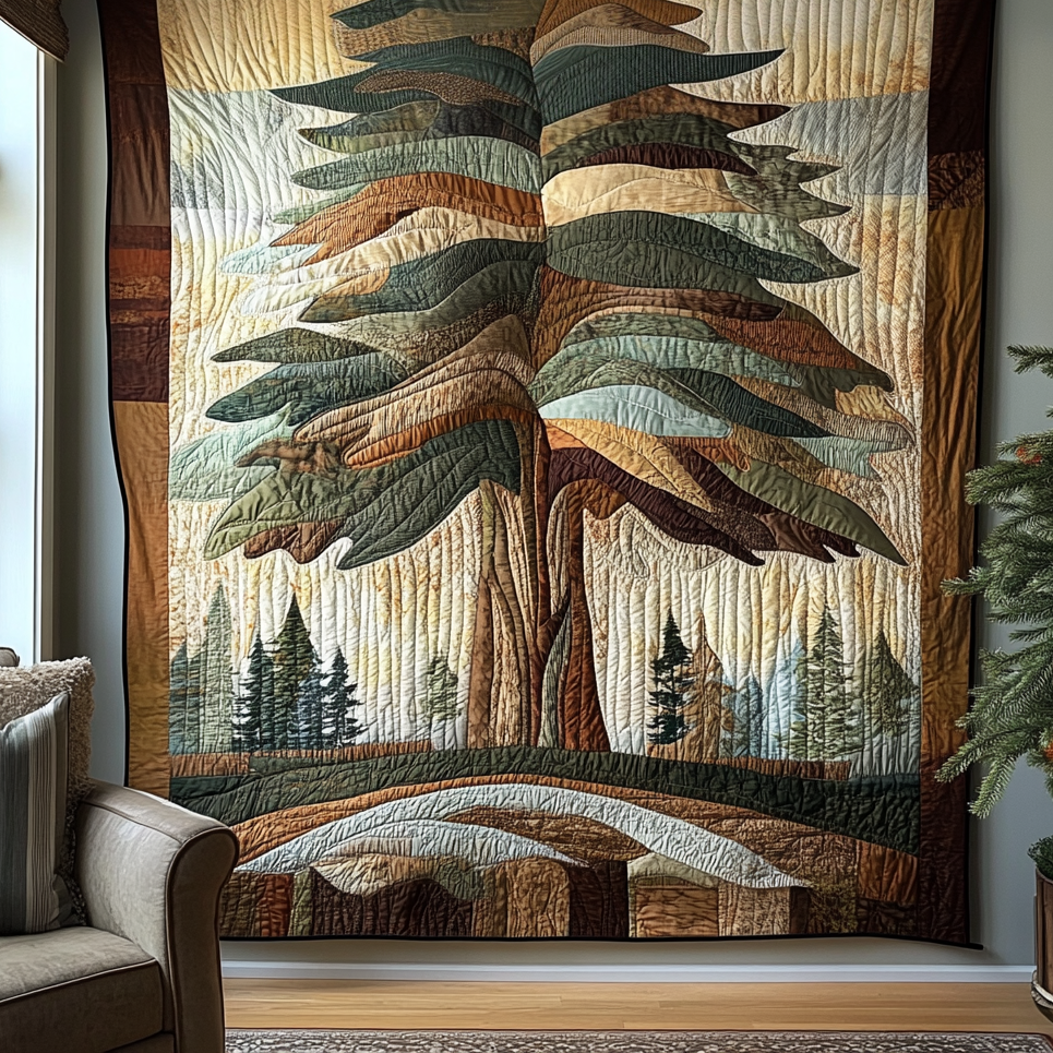 Underneath the Tree Quilted Blanket Cute Bedroom Ideas Birthday Gifts For Nature Lovers - Marykun