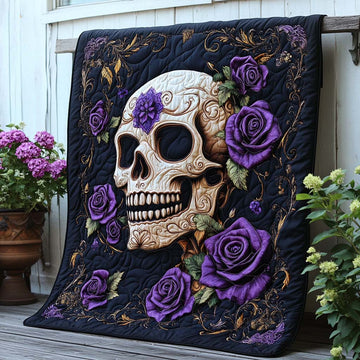 Violet Remembrance Quilted Blanket Bedroom Decor Christmas The Gift Of Faith - Marykun