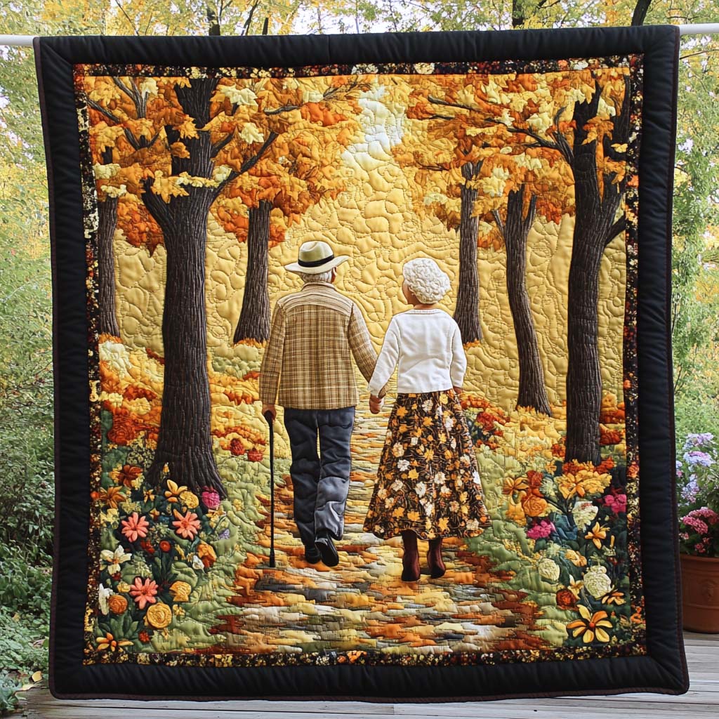 Walking Home Quilted Blanket Sofa Couch Throw Blanket Best Anniversary Gifts For Couples - Marykun