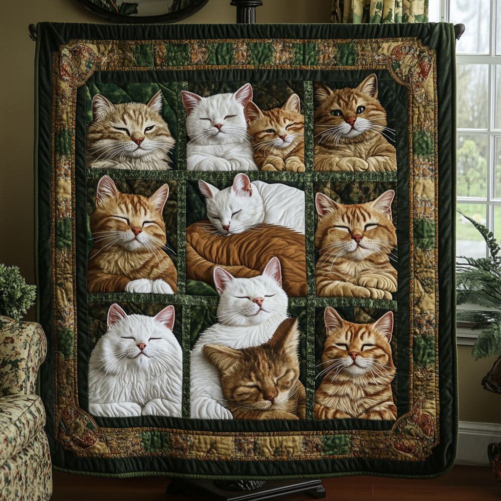 Whisker Haven Quilted Blanket Sofa Couch Throw Blanket Christian Gifts For Ladies - Marykun