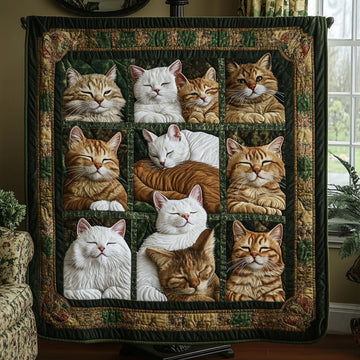 Whisker Haven Quilted Blanket Sofa Couch Throw Blanket Christian Gifts For Ladies - Marykun