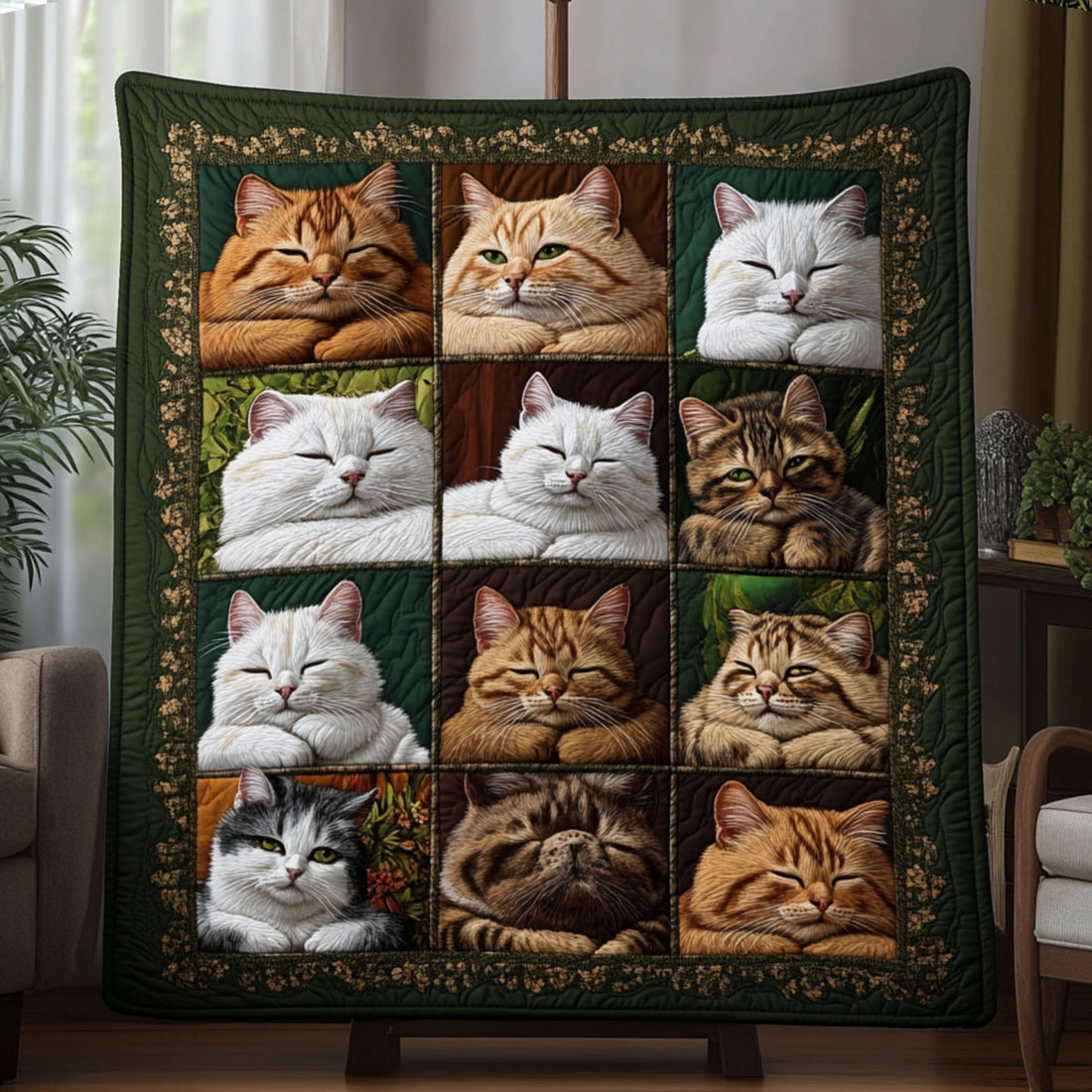 Whisker Way Quilted Blanket Holiday Throw Blanket Religious Christmas Gifts - Marykun