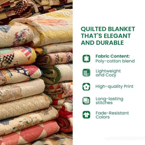 Wild Horse Quilted Blanket Christmas Bedroom Decor Birthday Presents For Horse Lovers - Marykun