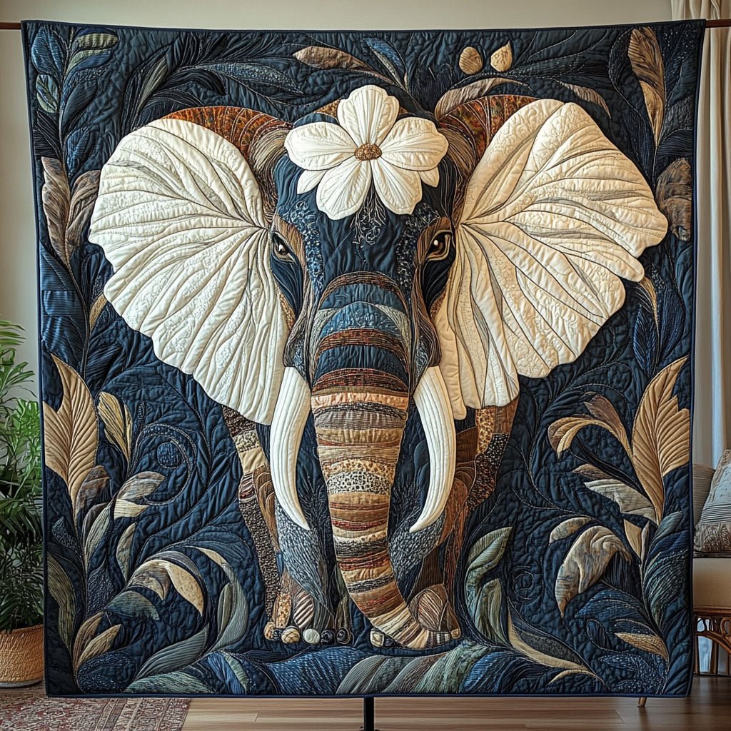 Wild Trunk Beauty Quilted Blanket Bed Christmas Decor Gifts For Old Hippies - Marykun