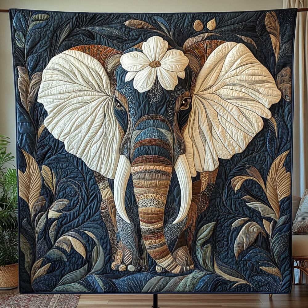 Wild Trunk Beauty Quilted Blanket Bed Christmas Decor Gifts For Old Hippies - Marykun