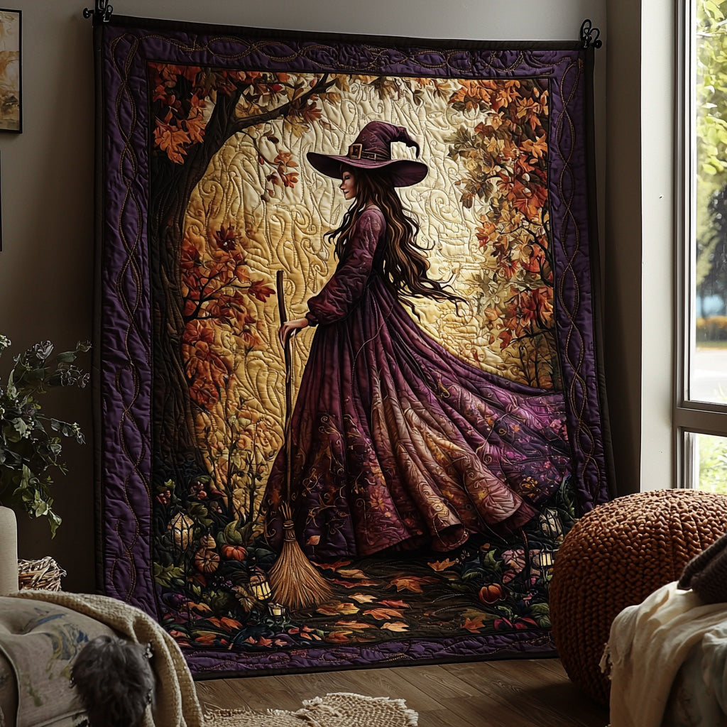 Witching Hour Quilted Blanket Horror Themed Blankets Halloween Gifts For Teens - Marykun